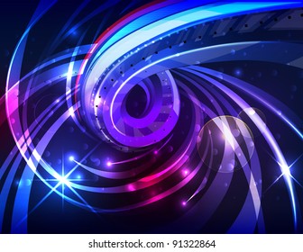 Abstract energy flow background, eps 10 transparencies used.