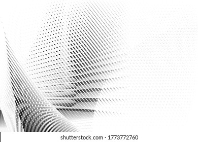 Abstract energy fluid futuristic background, geometric dynamic halftone dots and lines pattern, vector modern design texture for card, banner, flyer, cover, poster, decoration.