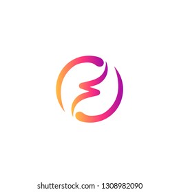 Abstract energy icon/logo design. Vector image.