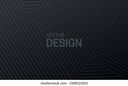 Abstract engraving striped texture. Geometric etching background. Vector abstract illustration. Invitation or cover design template