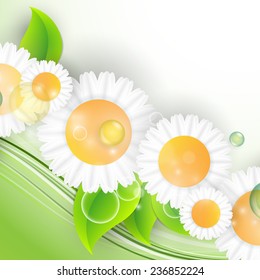 abstract environmental summer vector background . Eps10