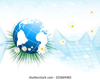 abstract environmental vector background. Eps10