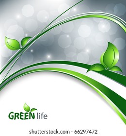 abstract environmental vector template with copy space. Eps10