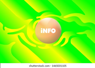 Abstract EPs10 Vector Design Template  Graphics for Your Information Page