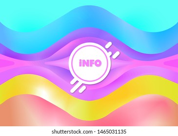 Abstract EPs10 Vector Design Template  Graphics for Your Information Page