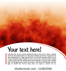 Abstract eps10 vector web template