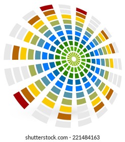 Abstract EQ, equalizer graphics
