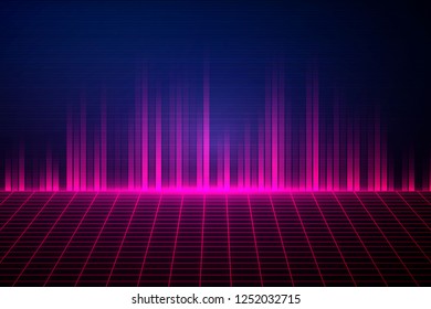 Abstract equalizer background