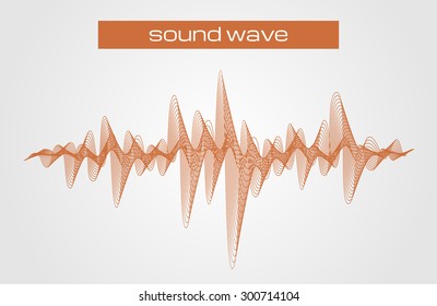 abstract equalizer sound wave