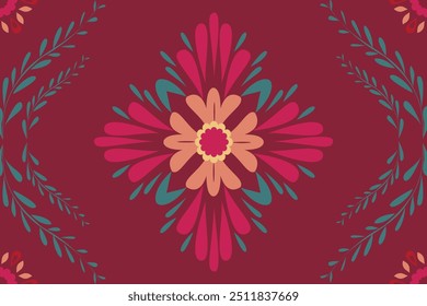 Abstract Ethnic Art, Demark Design, Tribal Seamless Patterns, Fabric Patterns, Clothing, Folk Patterns, Covers, Folk Embroidery, Carpet Design, Wallpaper, Wrap.