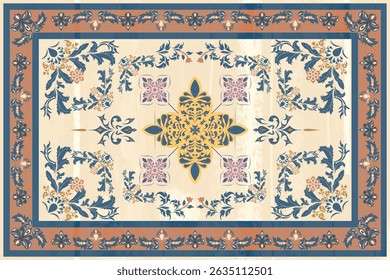 Abstract ethnic art, geometric art pattern print design for carpet, rug, wallpaper, wrapping, fabric, clothing.