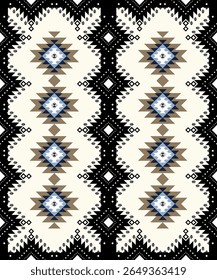 Abstract ethnic art .Seamless pattern in tribal,folk embroidery,and Native American style.
Aztec geometric art ornament print.Design for carpet,cover.Wallpaper,wrapping,fabric,clothing.