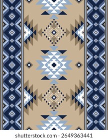 Arte étnico Abstractas. Patrón sin fisuras en estilo tribal, bordado popular y nativo americano.
Impresión geométrica azteca del ornamento del arte. Diseño para la alfombra, cubierta. Fondo de pantalla, envoltura, tela, ropa.