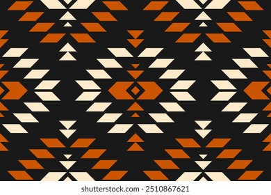 Abstrakter aztekischer Hintergrund. Geometrisches nahtloses Muster in Stämmen. Stoff mexikanischen Stil. Design für Tapete, Illustration, Stoff, Kleidung, Teppich, Textil, Batik, Stickerei.