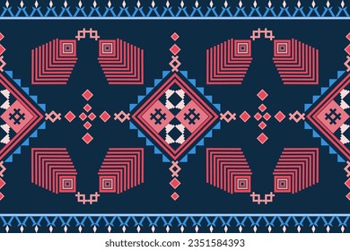 Resumen diseño de patrones geométricos aztecos étnicos para fondo.estilo americano, mexicano, indio,bohemio.vectorial,ilustración,tela,ropa,alfombra,textil,envoltura,batik,bordado,knitwear