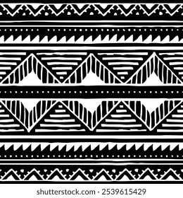 vetor padrão sem emenda de fundo étnico abstrato para finalidade decorativa