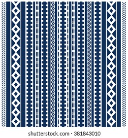 Abstract ethnic colored geometric backgound