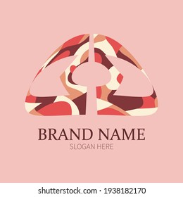 Abstract ethnic colorful logo design