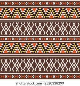 abstract ethnic dayak traditional pattern