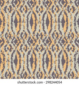 Abstract ethnic folk design - vector seamless pattern