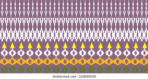 Abstract ethnic geo metric pattern design for background
