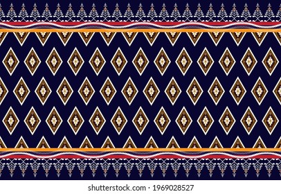 Abstract ethnic geometric design for background or wallpaper,Vector illustration.
