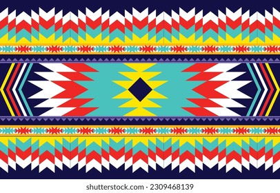 Abstract Ethnic geometric design.Abstract Ethnic pattern in tribal, folk embroidery abstract art. ornament print. Ethnic Design for wallpaper,carpet, clothing, fashion, fabric.