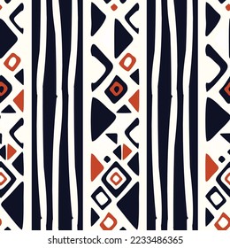 abstract ethnic geometric fabric pattern 09