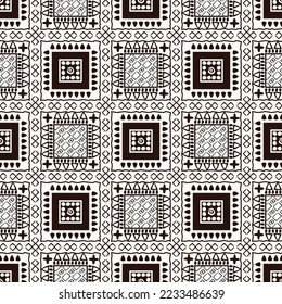 abstract ethnic geometric fabric pattern 010
