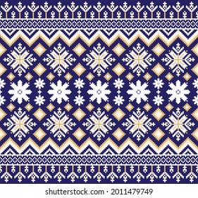 Abstract Ethnic Geometric fabric texture pattern Vector oriental illustration retro embroidery repeating 