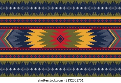 Abstract ethnic geometric flower pattern design pattern for background,fabric,wrapping,clothing,carpet,wallpaper,clothing,wrapping,batik,fabric