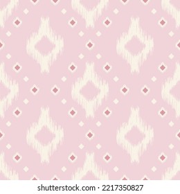 patrón de ikat geométrico abstracto