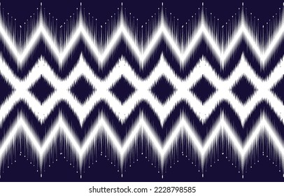 Abstract ethnic geometric ikat pattern. oriental African American Mexican Aztec motif textile and bohemian pattern vector elements. designed for background, wallpaper, print .vector ikat pattern. 