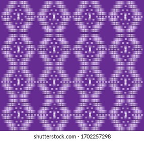 Abstract ethnic geometric pattern design for background or wallpaper.