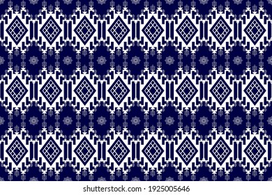 Abstract ethnic geometric pattern design for background or wallpaper.