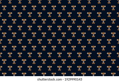 Abstract ethnic geometric pattern design for background or wallpaper