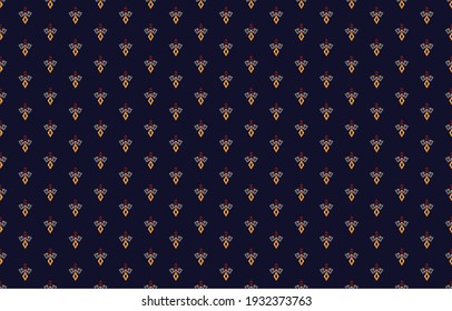Abstract ethnic geometric pattern design for background,Geometric ethnic oriental floral seamless pattern traditional
