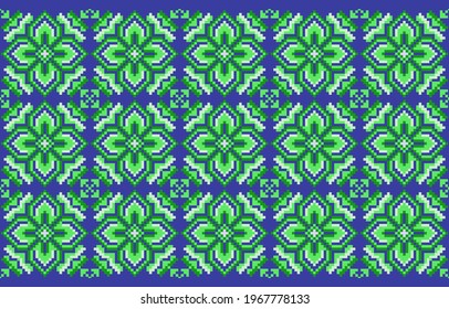 Resumen de diseño de patrones geométricos étnicos para tela, cortina, fondo, alfombra, papel pintado, ropa, envoltura, Batik, ilustración vectorial. Diseño de repetición de patrones sin brillo con formas geométricas.