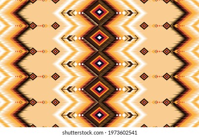 Abstract ethnic geometric pattern design for background or wallpaper,clothing,wrapping,batik,fabric,vector,illustration,Geometric ethnic oriental floral seamless pattern traditional,ikat pattern