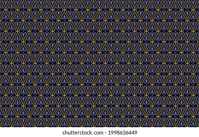 Abstract ethnic geometric pattern design for background. Fabric pattern. Wallpaper pattern. Carpet.