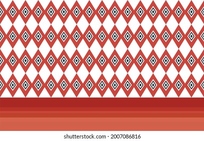 Abstract ethnic geometric pattern design background for wallpaper.