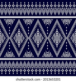 Abstract ethnic geometric pattern design for background or wallpaper Fabric and printing Carpet floor Curtain design