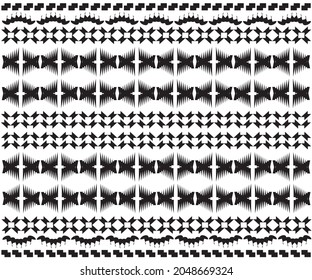 Abstract ethnic geometric pattern design for wallpaper, background,clothing,carpet,batik,vector, illustration.