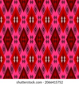 diseño de patrones geométricos étnicos abstractos para el diseño de fondo o papel de pared para tela, alfombra, papel de pared, ropa, envoltura, tela