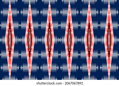 abstract ethnic geometric pattern design for background or wallpaper