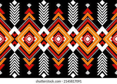 Abstract ethnic geometric pattern design for background or wallpaper,fabric, curtain, carpet,clothing, wrapping,fashion,textile,seamless.