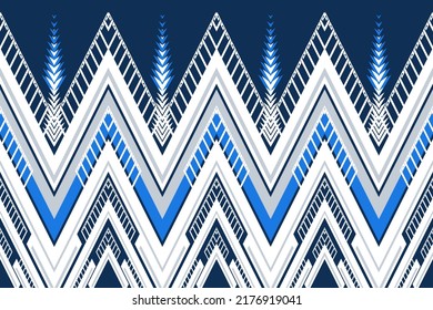 Abstract ethnic geometric pattern design for background or wallpaper.
