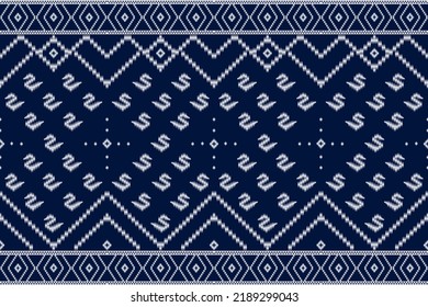 Abstract ethnic geometric pattern design for background or wallpaper.