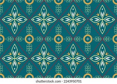 Resumen diseño de patrones geométricos étnicos para fondo.Textura vectorial étnica tribal.Patrón de tejido mandala nativa textil.Diseño de bordado