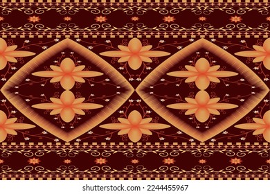 Abstract ethnic geometric pattern design for background.American,Mexican style design for background,vector,illustration,fabric,clothing,carpet,textile,wrapping,batik,embroidery